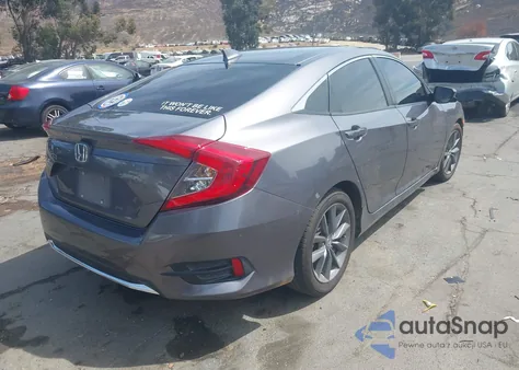 2020 Honda Civic Ex из США, поврежденный, VIN 19XFC1F37LE215427